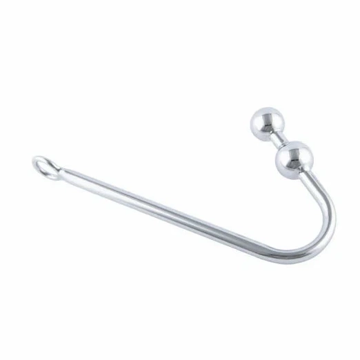 Balls 4417 Pleasurable Two Steel Anal Hook Stainless 0704